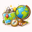 Geografia - caça-palavras