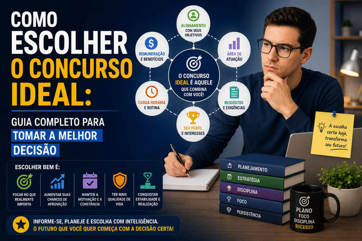 Como Escolher o Concurso Ideal: Guia Completo para Tomar a Melhor Decisão