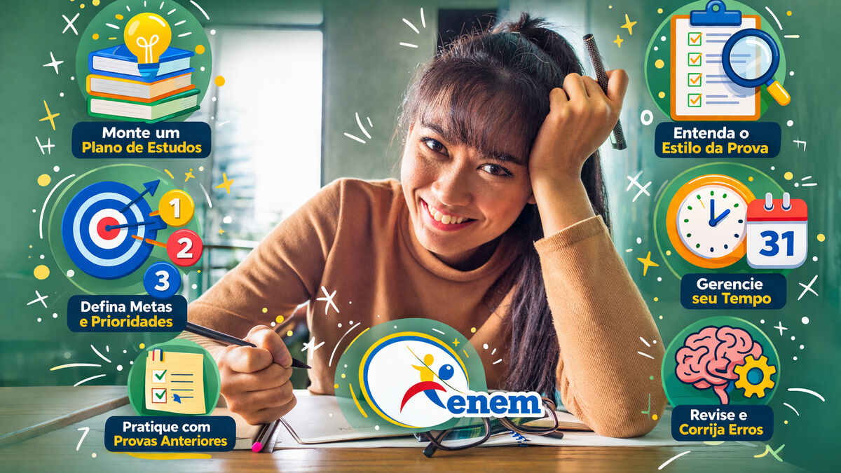 Imagem do post: Como estudar para o ENEM do zero