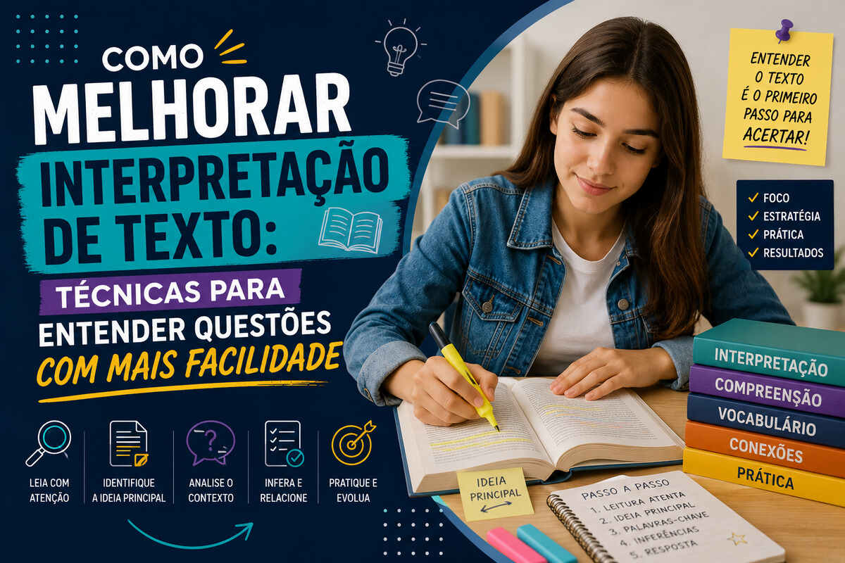 Como Melhorar Interpretação de Texto: Técnicas para Entender Questões com Mais Facilidade