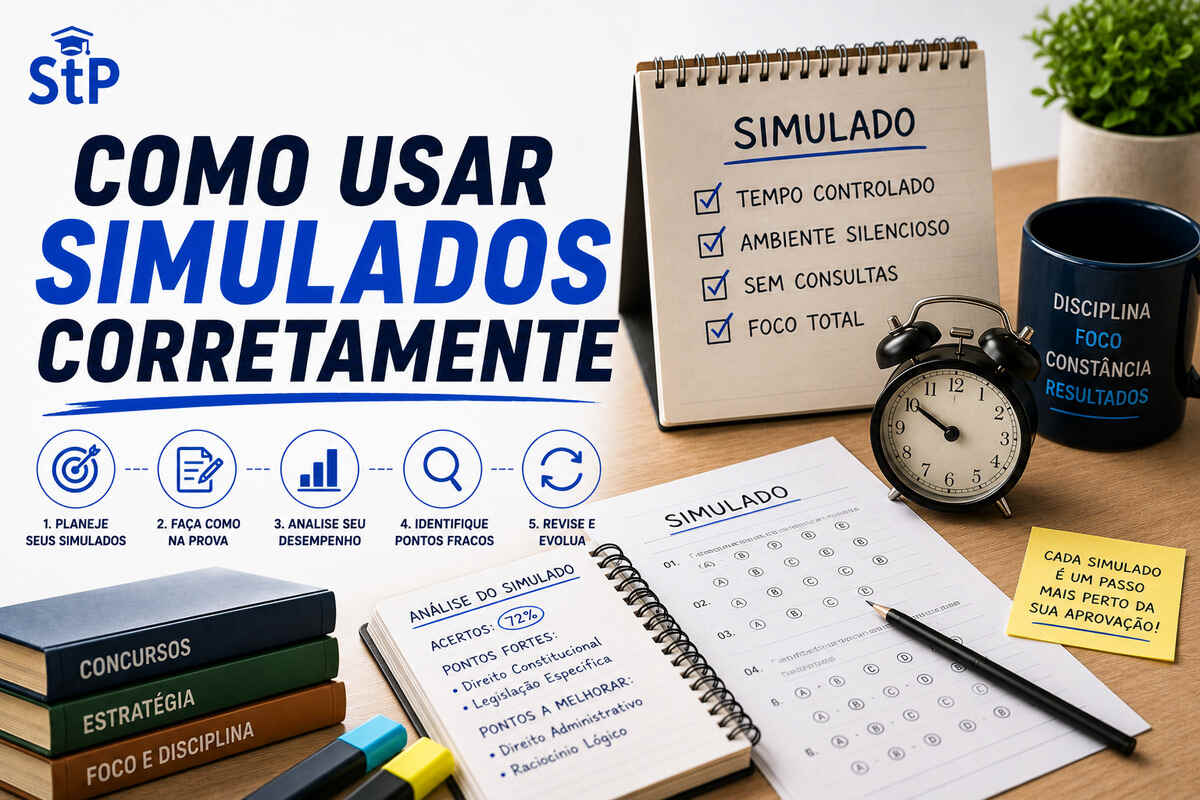 Como usar simulados corretamente