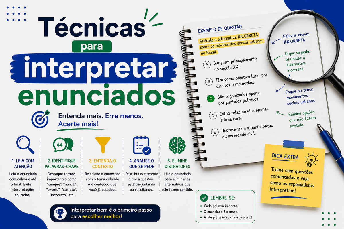 Técnicas para interpretar enunciados